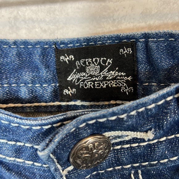 Be rock for Express skinny jeans size 6R - Picture 4 of 13